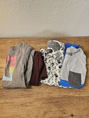SET OF 4 Boys Tshirts Size 10/12